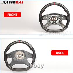 Carbon Fiber Steering Wheel For Mercedes-Benz C E CLS GLA G Class 2013-2015