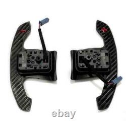 Carbon Fiber Steering Wheel Paddle Shifter Extension Fit BMW G20 G30 F30 F80 F90