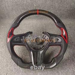 Carbon Fiber Steering Wheel Perforated Leather Fit For2018-2024 InfinitiQ50 Q50L