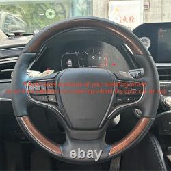 Carbon Fiber Steering Wheel Perforated Leather Fit For2018-2024 InfinitiQ50 Q50L