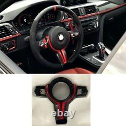Carbon Fiber Steering Wheel Trim BMW M2 F87 M3 F80 M4 F82 M6 F06 F12 F13 X5M X6M