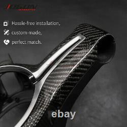 Carbon Fiber Steering Wheel Trim For BMW F10 F15 F20 F25 F30 F32 F33 F36 F80 F82
