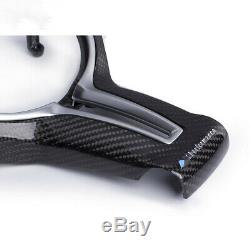 Carbon Fiber Steering Wheel Trim for BMW M2 F87 M3 F80 M4 F06 F12 F13 X6M Silver