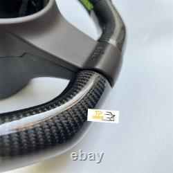 Carbon Fiber Steering Wheel fit for Porsche 2011-2015 Cayenne Panamera No Heated