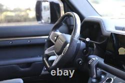Carbon Fiber Steering Wheel fits for Defender 110 90 130 2020-2024 Nappa WithHeat