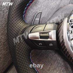 Carbon Fiber Steering Wheel for BMW F30 F32 F36 F20 F21 F22 F87 F80 F82 M2 M3 M4