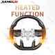 Carbon Fiber Steering Wheel for Dodge Ram 1500 No Paddle Cutouts 19+ with Heated