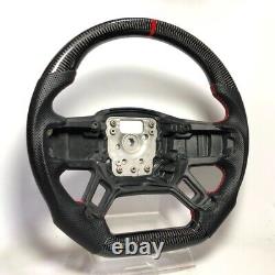Carbon Fiber Steering Wheel for Land Rover Defender 110 130 90 20-25 with Heated
