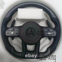 Carbon Fiber Steering Wheel for Mercedes-Benz AMG C43 G500 E300 S63 G Old to New