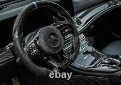 Carbon Fiber Steering Wheel for Mercedes-Benz AMG Old to New G63 C63 E63 GT S63
