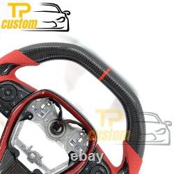 Carbon Fiber Steering Wheel for Toyota Camry 2018-2023 with shifter Knob TRD XSE