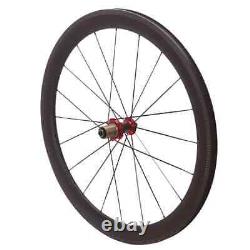 Carbon Fiber Wheel Set 120 Sound 700C Ultra-light Road Bike Wheels V/Disc Brake