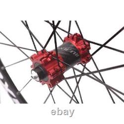 Carbon Fiber Wheel Set 120 Sound 700C Ultra-light Road Bike Wheels V/Disc Brake