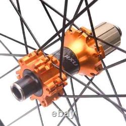 Carbon Fiber Wheel Set 120 Sound 700C Ultra-light Road Bike Wheels V/Disc Brake