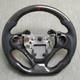 Carbon Fiber black Leather Steering Wheel For 2012-2015 Honda Civic Installation