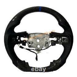 Carbon Fiber leather Withheated Steering Wheel For 2022-2024 Chevrolet Silverado