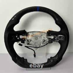 Carbon Fiber leather Withheated Steering Wheel For 2022-2024 Chevrolet Silverado