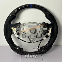 Carbon Fiber leather Withheated Steering Wheel For 2022-2024 Chevrolet Silverado