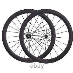 Carbon Hubs Carbon Fiber Racing Bicycle Wheels Tubuless Road Bike Wheelset