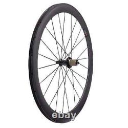 Carbon Hubs Carbon Fiber Racing Bicycle Wheels Tubuless Road Bike Wheelset