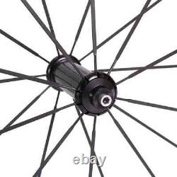 Carbon Hubs Carbon Fiber Racing Bicycle Wheels Tubuless Road Bike Wheelset