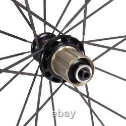 Carbon Hubs Carbon Fiber Racing Bicycle Wheels Tubuless Road Bike Wheelset