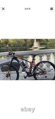 Carbon MTB, 27 speed, Large, 17 frame, 27.5 wheels, SHIMANO, German design