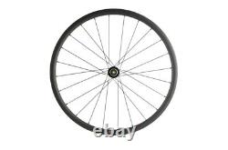 Carbon Road Bike Disc Brake Wheelset Tubeless Wheels Clincher 30-60mm Thru-axle