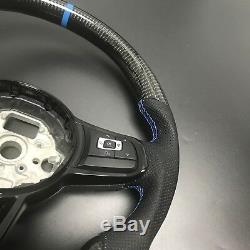 Carbon Steering Wheel For FIT VW Golf 7 GTI R MK7 Jetta Passat CC Polo Scirocco