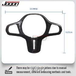 Carbon Steering Wheel Trim For BMW G20 G21 G22 G23 M3 M4 G80 G82 G83 320i M340i