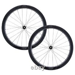 Carbon Wheels Disc Brake 700C Road Bike Wheelset Ratchet 36T CenterLock Hubsets