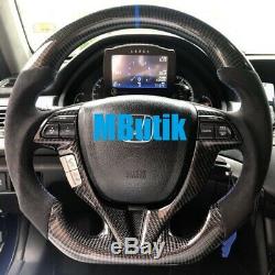 Carbon fiber 3 spokes steering wheel for Honda Accord 8th Gen 20072012 models