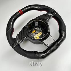 Carbon fiber Steering Wheel For Porsche Panamera Cayenne Pamela Boxster 911 981