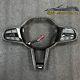 Carbon fiber Steering Wheel Trim For BMW G87 G80/81/82 F90 F91 G30 G31 WithButton