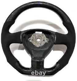 Carbon fiber alcantara steering wheel gti mk5