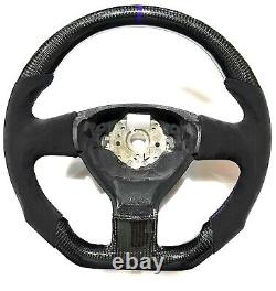 Carbon fiber alcantara steering wheel gti mk5