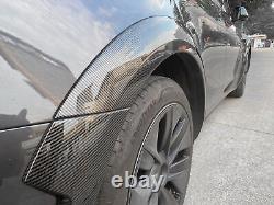 Carbon fiber pattern Fender Flare Wheel Arch Cover Trim For Tesla Model Y 2020