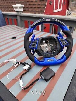 Carbon fiber steering wheel camaro zl1