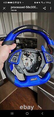 Carbon fiber steering wheel camaro zl1