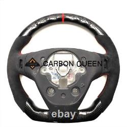 Carbon fiber steering wheel for CHEVY SS SV6 VF2/Holden VF HSV black suede