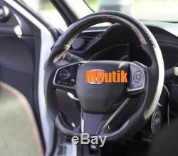 Carbon fiber steering wheel for Honda Civic 10th Gen 2017 2018 models SI Type R