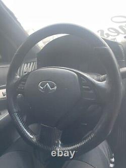 Carbon fiber steering wheel g37