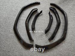 Carbon fiber wheel eyebrow arch trim fender flare for lamborghini urus msy style