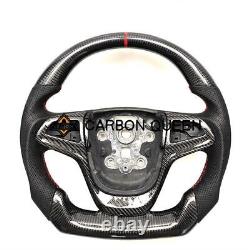 Carbon fiber with LEATHER steering wheel for CHEVY SS SV6VF2/Holden VF HSV