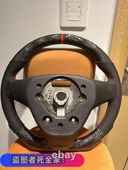 Carbon fiber with RED LEATHER steering wheel for CHEVY SS SV6VF2/Holden VF HSV