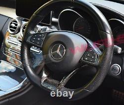 Carbonwurks Mercedes Benz Carbon Fibre Steering Wheel Trim A, C, CLA, E, AMG GT