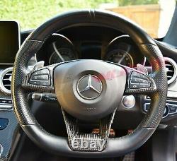 Carbonwurks Mercedes Benz Carbon Fibre Steering Wheel Trim A, C, CLA, E, AMG GT