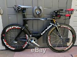 Cervelo P4 / Shimano Dura Ace / 56cm / Zipp wheel-set / TT / Triathlon bike