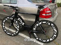 Cervelo P4 / Sram Red / 58cm / Easton EC 90 Carbon TT Wheel set / Triathlon bike