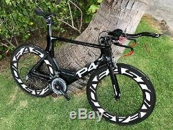 Cervelo P4 / Sram Red / 58cm / Easton EC 90 Carbon TT Wheel set / Triathlon bike